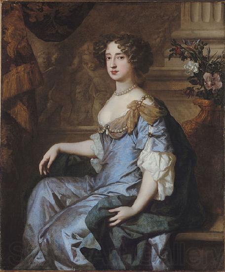 Sir Peter Lely Queen Mary II of England France oil painting art